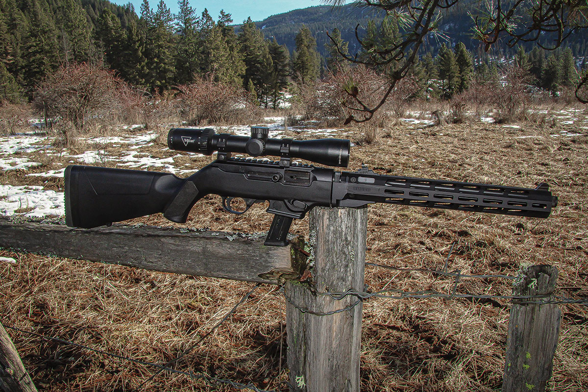 Patrick found the Ruger PC Carbine 9mm Luger just plain fun to shoot. Recoil was negligible and the rifle proved 100 percent reliable with all ammunition tested.